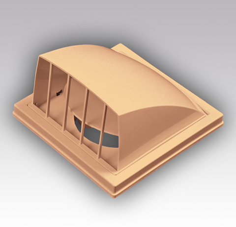 Выход стенной ERA 1515К10ФВ с обратным клапаном d100